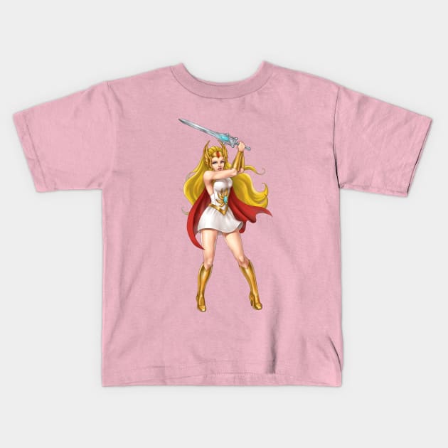 Shera: princess of power Kids T-Shirt by ekkimu